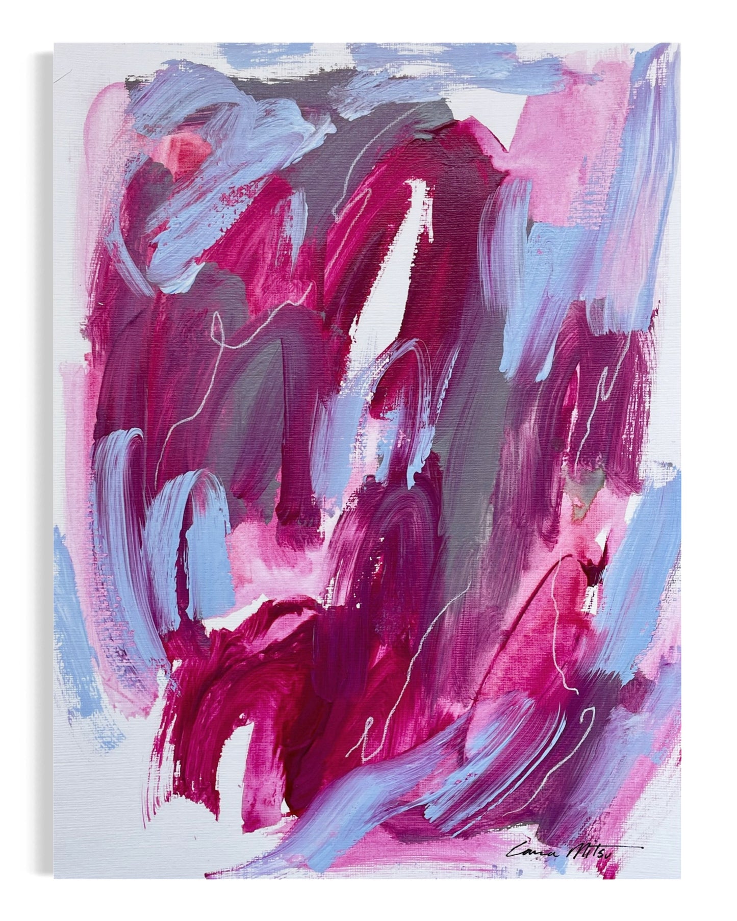My Art Is Full of Love, And Paint is What I Give to It
