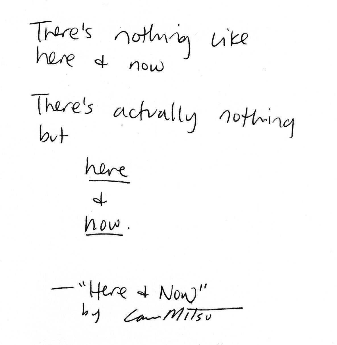 Here & Now