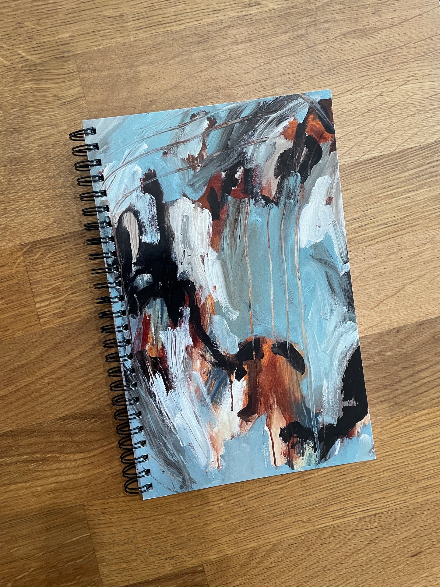 "Wild" Abstract Art Notebook