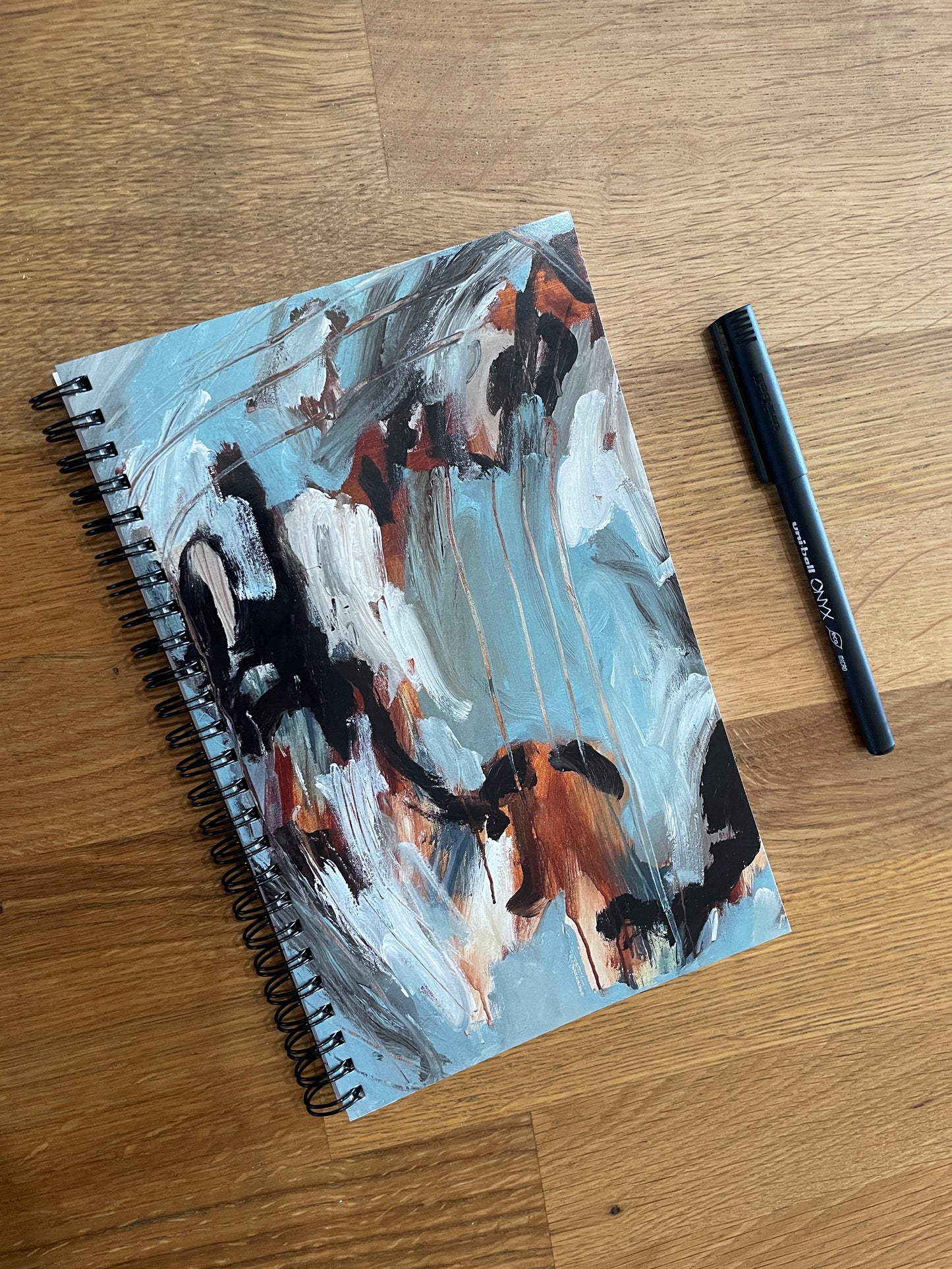 "Wild" Abstract Art Notebook