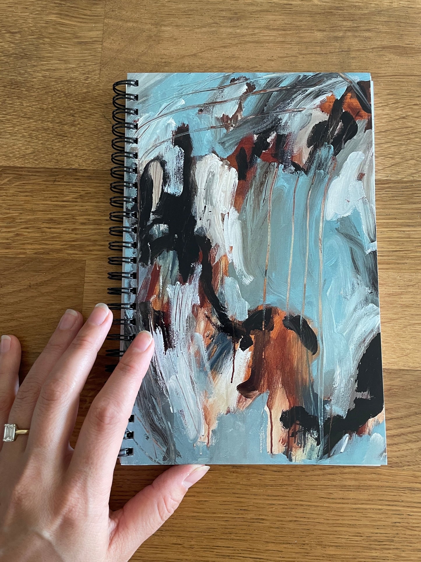 "Wild" Abstract Art Notebook