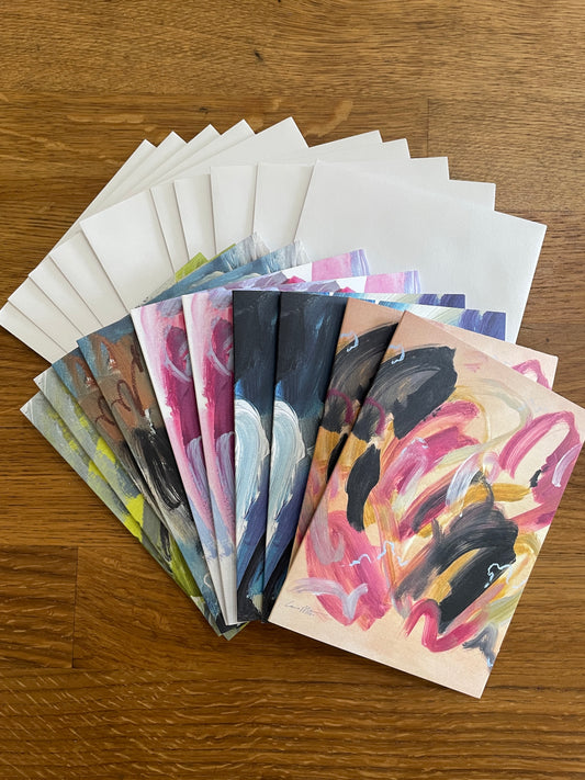 Abstract Art Greeting Cards 10-Pack